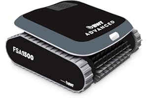 BWT Poolroboter FSA 1500 | besonders Leicht & Kompakt | für Pools mit Einer Länge bis zu 10 m | Zuverlässige Reinigung von Boden, Wand & Wasserlinie | 16m Kabellänge | Poolsauger