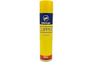 ezkart | Clipper Gas 1pk - Universal Refill Fluid for Lighters, BBQ, Kitchen Torches, Culinary Torches, Soldering Tools, and More. - 300ml Capacity - Reliable & Safe Fuel Solution (1, Clipper Gas)
