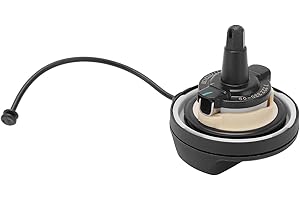 01 02 015 Tankdeckel schwarz 7222330 Ersatz für MINI R56/R57/R58/F55/F56/F57 2006-2017 für Auto