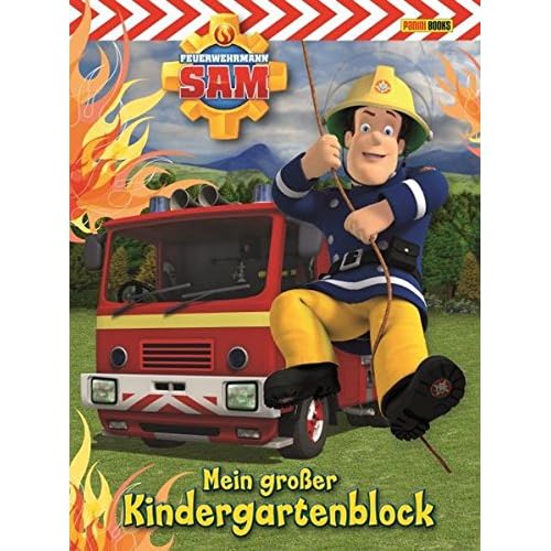 Feuerwehrmann Sam Kindergartenblock: Mein großer Kindergartenblock