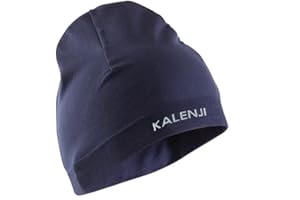 DECATHLON Kalenji Running Beanie – Lightweight Fleece-Lined Skull Cap for Cold Weather, Breathable & Quick-Drying Winter Hat for Outdoor Sports, New Season Black