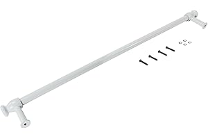 First4spares 'Cut' Door Handle/Towel Rail for Creda Oven Cookers (600 mm, White)