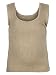 Cayman Girl Beige Solid Woollen Casual Tank Top RS.417.00