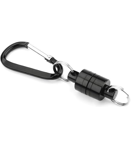Boucle magnétique Pêche à la mouche Clip de dégagement de filet Support Boucle magnétique Pêche à la mouche Clip de dégagement de filet Support