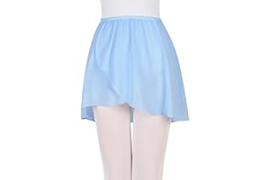‎BEZIONER Bezioner Ballettrock Wickelrock Tanz Rock aus Chiffon zum Reinschlüpfen für Mädchen und Damen