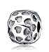 Produktbild Clip Lock Stopper Spacer Charm Authentic 925 Sterling Silber Perlen (Liebe)