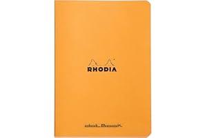 ‎RHODIA Rhodia 119190C - Notizheft Classic 48 Blatt, 14,8x21 cm 80g Dot-Lineatur Orange, 1 Stück