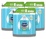 Carex Dermacare Original Antibacterial Hand Wash Liquid Soap Refill 1000ml, Multipack of 3 x 1L
