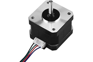 DIYEENI Schrittmotor 42BYGH34, bipolarer 4-adriger 12V 1,3A 0,30 Nm Schrittmotor Schrittmotor mit Anschlusskabel, 1,8-Grad-Schrittwinkel, Schrittmotor für 3D-Drucker
