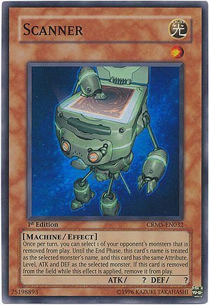 Yu-Gi-Oh. – Scanner (CRMS-EN032) – Crimson Crisis – 1st Edition – Super Rare Yu-Gi-Oh.