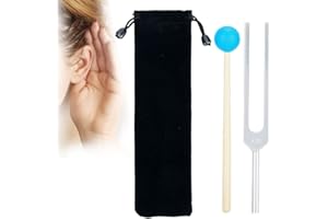 HURRISE Diapason, 432 Hz Lega Di Alluminio Martello Di Guarigione Dal Suono Per Infermieristica, Medicina E Diapason 432 Hz Per Accordatori Studenti Di Musica Strumento Asmr