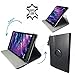 Produktbild Jay-tech XTE10D 10.1 zoll Drehbare Tablet Schutztasche mit Standfunktion + Touch Pen - 10 Zoll Echtleder 360° Schwarz