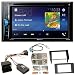 Produktbild Pioneer AVH-A200BT Bluetooth USB MP3 Autoradio iPhone iPod Doppel Din CD DVD Touchscreen UKW DivX Einbauset für Mercedes SLK R171