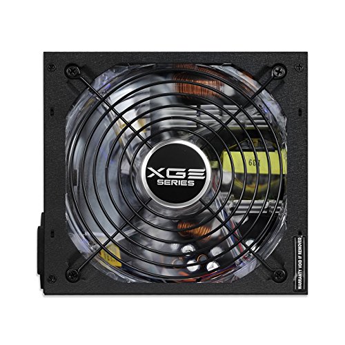 TooQ TQXGEII-600SAP - Fuente de alimentaci  n Gaming  600W  PFC Activo  ATX 12V V2 31  Certificaci  n 80 Plus Bronze  led Ventilador apagable  Color Negro