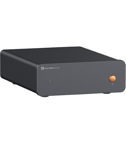 Ampli Rca Préampli Phono Sunydog - Amplificateur Phonographe 4 Canaux MM Avec Contrôles De Niveau Convertisseur Signal Phono Ligne