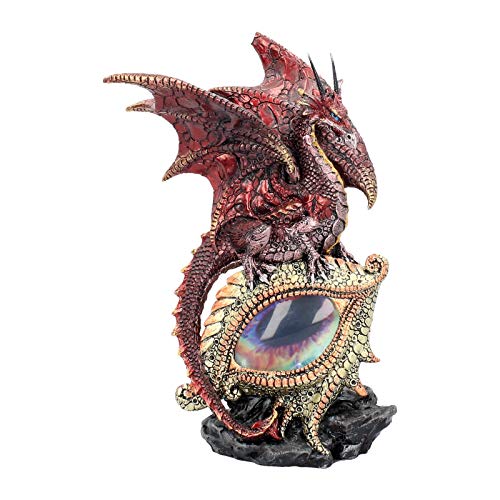 Eye Of The Dragon Red Dragon All Alator Dragons 21cm Statue [Importación inglesa]
