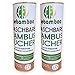 Produktbild 2er Set yabamboo Bambus Küchenrolle | Waschbare Bambustücher | Saugstarke und Reißfeste Haushaltstücher | küchenrolle Wiederverwendbar | 100% Biologisch abbaubar | Papiertücher | schnelltrocknend |