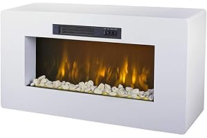 CHEMIN'ARTE Mueble Chimenea Eléctrica Efecto Llama Leds Meribel - 2000 W - Chimenea Decorativa bajo Consumo