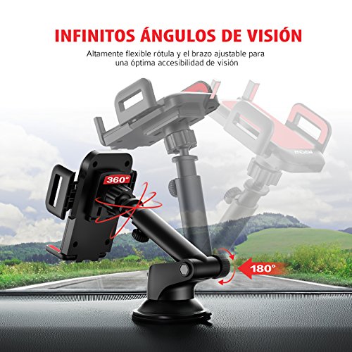 Versi n Nueva -Soporte M vil Coche para Salpicadero Mpow Soporte y Montaje Universal con Ventosa de Gel M s Fuerte y Brazo Ajustable Giro 360 Grado Compatible con iPhone 7 7Plus 6 6s 6Plus SE 5S y Otros Mov les rojo reviews Versi n Nueva -Soporte M vil Coche para Salpicadero Mpow Soporte y Montaje Universal con Ventosa de Gel M s Fuerte y Brazo Ajustable Giro 360 Grado Compatible con iPhone 7 7Plus 6 6s 6Plus SE 5S y Otros Mov les rojo
