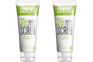 2 x Avon Clearskin Pore Penetrating Invigorating Scrub 75 mls each