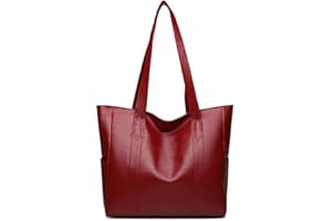 YXQSED Borsa Donna Borse a Tracolla Grande Pelle PU Tracolla per Lavoro Borsa Classica da Viaggio Borse Borse a Spalla Nero