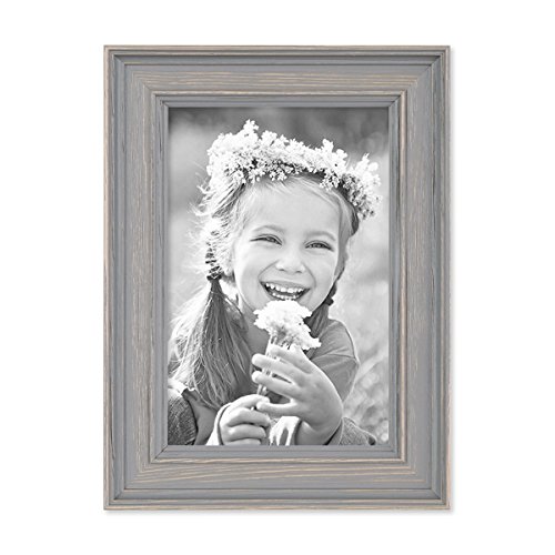 12er Set Bilderrahmen Skandinavischer Landhaus-Stil Grau-Braun 10×15 bis 20×30 cm inklusive Zubehör / Fotorahmen / Wechselrahmen - 6