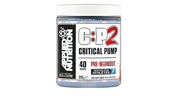 Critical Pump Applied Nutrition Cp2 Pre Workout Enhance Energy Performance Gym Fruit Burst 1 Units Amazon Co Uk Health Personal Care