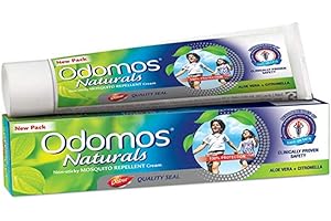 Odomos Naturals - Crema repelente de mosquitos no pegajosa - Aloevera + citronela - 100 g