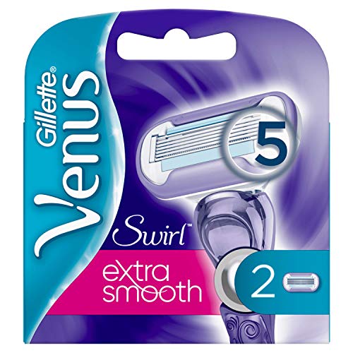 Preisvergleich Produktbild Gillette Lady Venus Swirl Flexi Ball 2 Stück, Mehrfarbig
