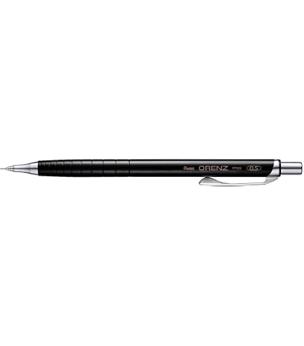 Pentel Orenz AT Druckbleistift – 0,5 Mm, Silberfarben, Nachfüllbar [XPP2005-Z]