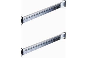 cyclingcolors 2x rinforzo dell'angolo del letto mobili acciaio 387mm connettore staffe angolari per struttura legno giunto supporto