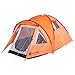 Produktbild skandika Trekking-Zelt Mora 3, orange/rot, 320 x 230 x 135 cm, 16057