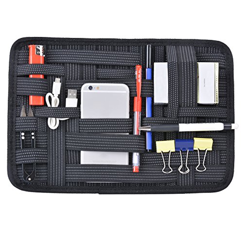 Festplattentaschen,Coofit Festplattentaschen Organizer kabel Organizer Aufbewahrungstasche Elektronik Organizer für USB Kabel - 3