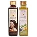 HEAVY DISCOUNT!! Khadi Mauri Maha Bhringraj Hair Oil & Anti Dandruff Natural Shampoo Combo Pack of 2 Ayurvedic Herbal 250 ml each RS.349.00