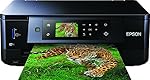 Epson Expression Premium XP-640 3-in-1 Tintenstrahl-Multifunktionsgerät (Drucker, Scanner, Kopierer, WiFi, Duplex, CD/DVD Druck, Einzelpatronen) schwarz