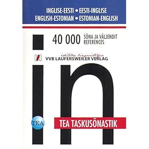 Englisch-Estnisch/Estnisch-Englisch. Wörterbuch mit 40000 Stichwörtern - mit Lautschrift: Inglise-Eesti/Eesti-Inglise. Taskusonastik 40000 Sona ja väljendit (Livre en allemand)