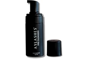 ‎AYLASHES AYLASHES - DIY PRE CLEANSER | Inklusive Reinigungsbürste | Wimpern reinigen und entfetten für bis zu 7 Tage halt | Dermatologisch getestet