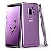 Price comparison product image Samsung Galaxy S9 Plus Case, VRS Design Clear Dual Layer Protective Phone Case [Purple] Transparent Slim Premium Shockproof TPU Silicon | Heavy Duty PC Bumper Cover [Crystal Bumper] for Samsung S9 Plus