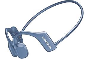 MONODEAL Bone Sound Headphones, Open Ear Headphones Wireless, Bluetooth 5.3 Sport Bone Conduction Wireless IP65 Waterproof Sweatproof Sports Headphones