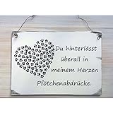 Holzschild Hund/Katze