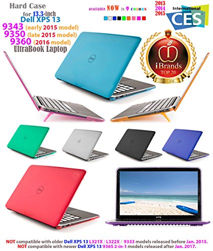 mCover Hartschalen für 13.3″ Dell XPS 13 Modell 9343/9350/9360 Modell (freigegeben, nachdem Januar 2015, nicht passend älteren L321X / L322X / 9333 Modell vor Januar 2015 veröffentlicht) Ultrabook Laptop – Rosa - 2