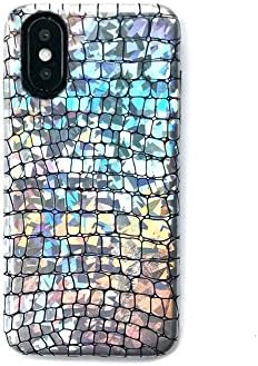 iPhone X Case, iPhone X Case Yonfan Luxury Glitter Bling Sparkle TPU Fashion Phone Case Cover For Apple iPhone X 5.8 inch Crocodile Skin Style