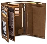 ✅ DIEBSTAHLSCHUTZ - Der TÜV geprüfte RFID Blocker schützt Sie vor Datendiebstahl. Das im Innenfutter eingearbeitete Hightech Gewebe schirmt RFID- und NFC-Funkwellen ab.