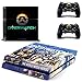 Produktbild Playstation 4 + 2 Controller Aufkleber Schutzfolie Set - Overwatch (7) /PS4