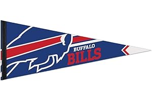 WinCraft NFL Felt Pennant 75x30cm - Buffalo Bills - One Size