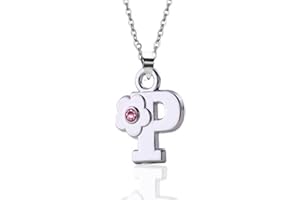 JennyWrenJewels Initial Letter A-Z Pendant Necklace | Gifts for girls birthday, christmas, party | Jewellery Gift for daughter, niece, friend, sister