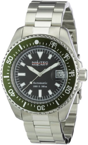 Nautec No Limit Herren-Armbanduhr Deep Sea STSTGRBK Nautec No Limit Herren-Armbanduhr Deep Sea STSTGRBK