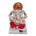 Marble Look Hindu God Shri Ganesh Car Dashboard Statue Lord Ganesha Idol Bhagwan Ganpati Handicraft Decorative Spiritual Puja Vastu Showpiece Figurine - Religious Pooja Gift Item & Murti for Mandir / Temple / Home Decor / Office / Study Table RS.398.00