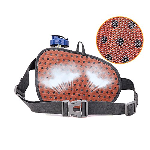 [Sport Hüfttasche] SHOWTIMEZ Hüfttasche Multi-Function Gürteltasche Wasserabweisende Bauchtasche Flache Taille Tasche mit Flaschenhalter zum Sport und Reisen - 2