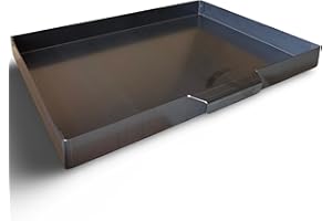 EWH Contenitore per cenere, griglia esterna, cenere e camino (55 x 40 cm)